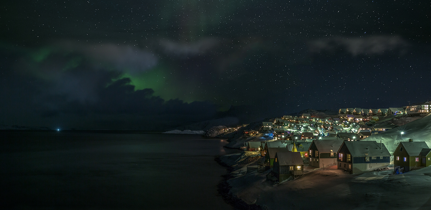 Northern lights above Nuuk in Greenland - Nuuk | Secret World Trip Planner
