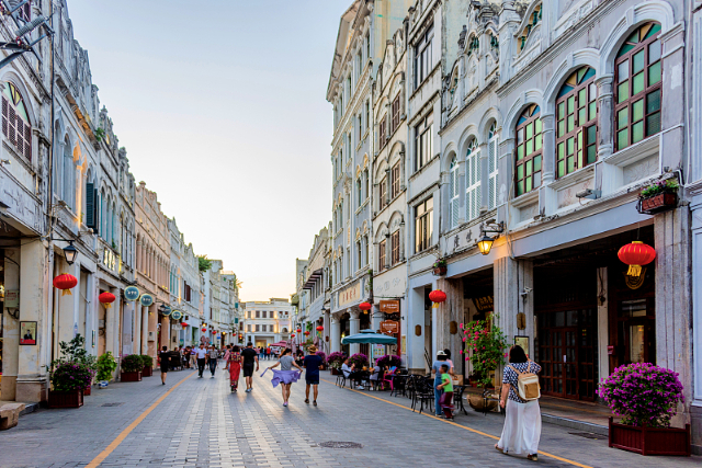 Edificios Arcade en Zhongshan Road - Xia Men Shi | Secret World Trip Planner