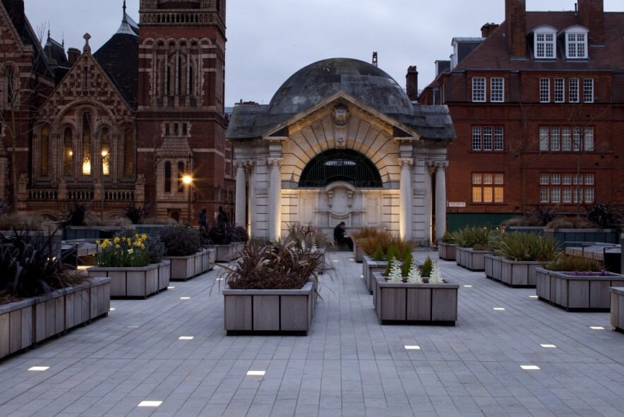 Les jardins de Brown Hart à Mayfair — Londra