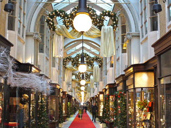 La Burlington Arcade de luxe à Londres — Londra