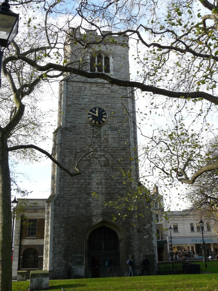 Der St. Augustine's Tower ist Hackneys ältestes Gebäude — Londra