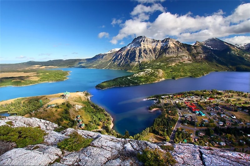 Waterton Glacier Internationaal Vredespark - Waterton Park | Secret World Trip Planner
