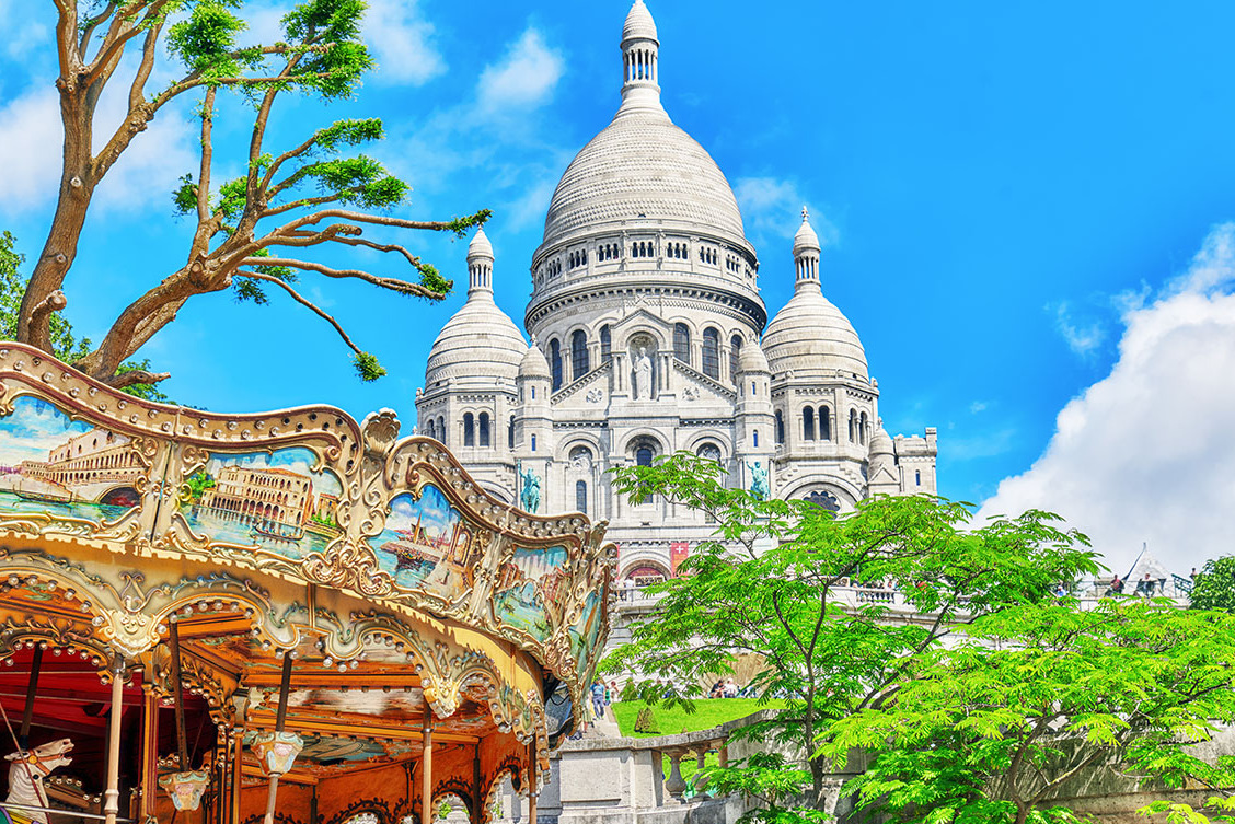Базилика Сакре-Кер, потрясающий белый купол - Paris | Secret World Trip Planner