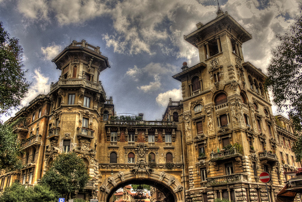 Quartiere Coppedè is a bizarre area in Rome - Roma | Secret World Trip Planner