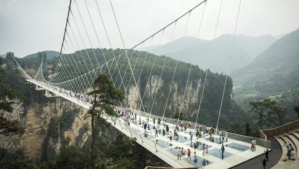 Zhangjiajie Glass Bridge — World’s Longest and Highest — Zhangjiajie Shi