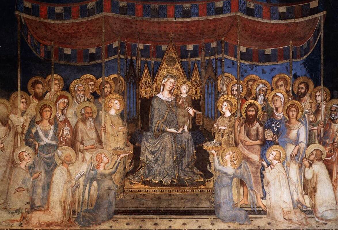 “Maestà” è un affresco di Simone Martini - Siena | Secret World Trip Planner