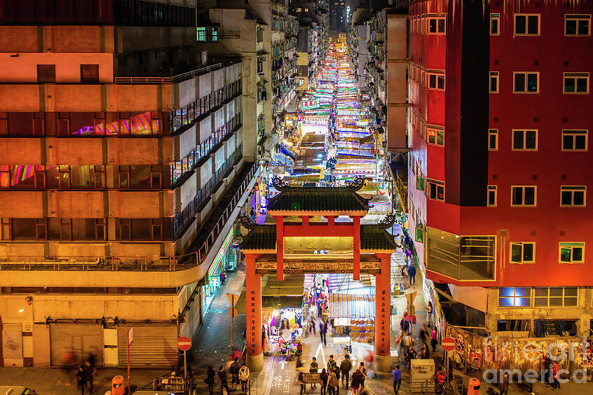 Temple Street named after Tin Hau temple  - Temple St | Secret World Trip Planner
