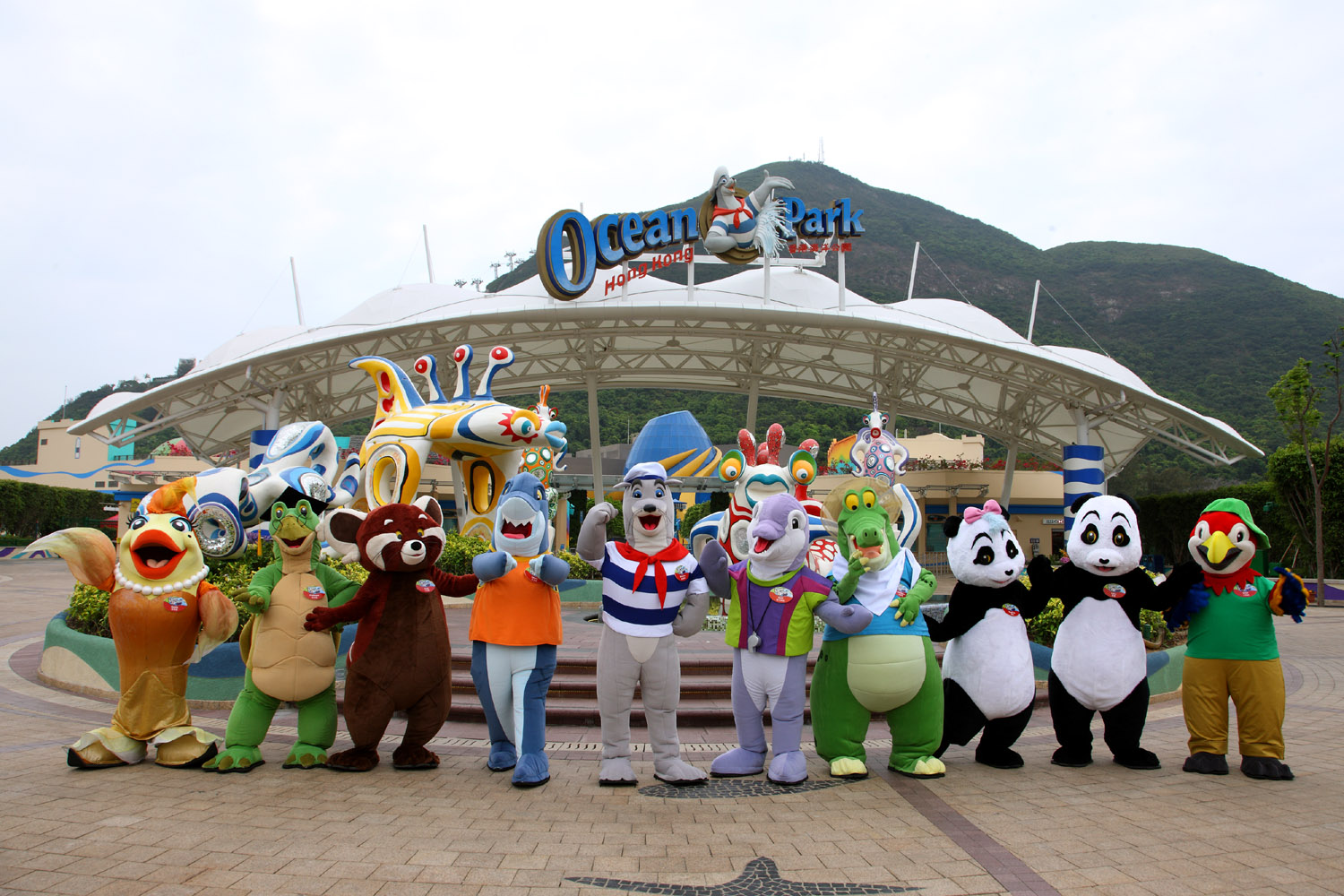 Ocean Park é uma grande atração em Hong Kong. - Ocean Park | Secret World Trip Planner