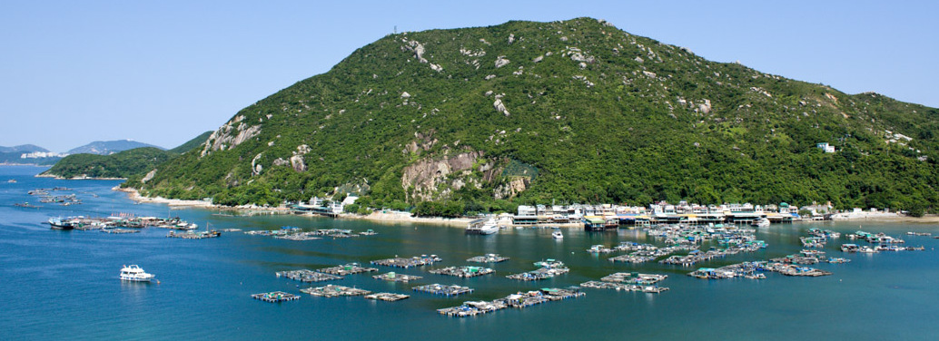 A face verde de Hong Kong: Ilha Lamma — Isola di Lamma