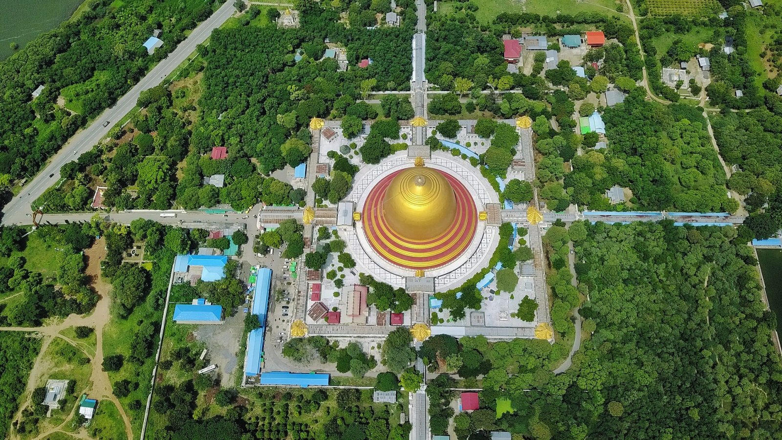 Descubra a Pagoda Kaunghmudaw: joia cultural de Myanmar - စစ်ကိုင်းမြို့ | Secret World Trip Planner