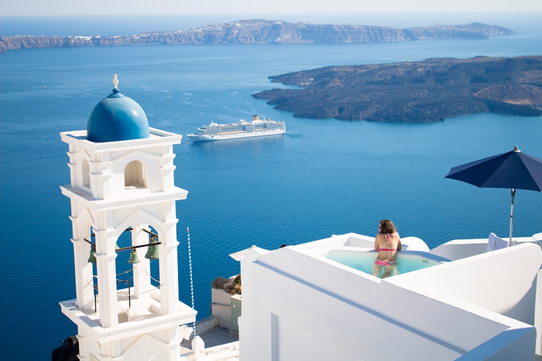 Imerovigli: tramonti sul bordo della caldera di Santorini — Imerovigli 847 00