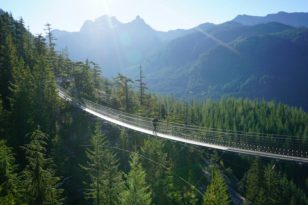 Капилано: 70 метров над рекой - North Vancouver | Secret World Trip Planner