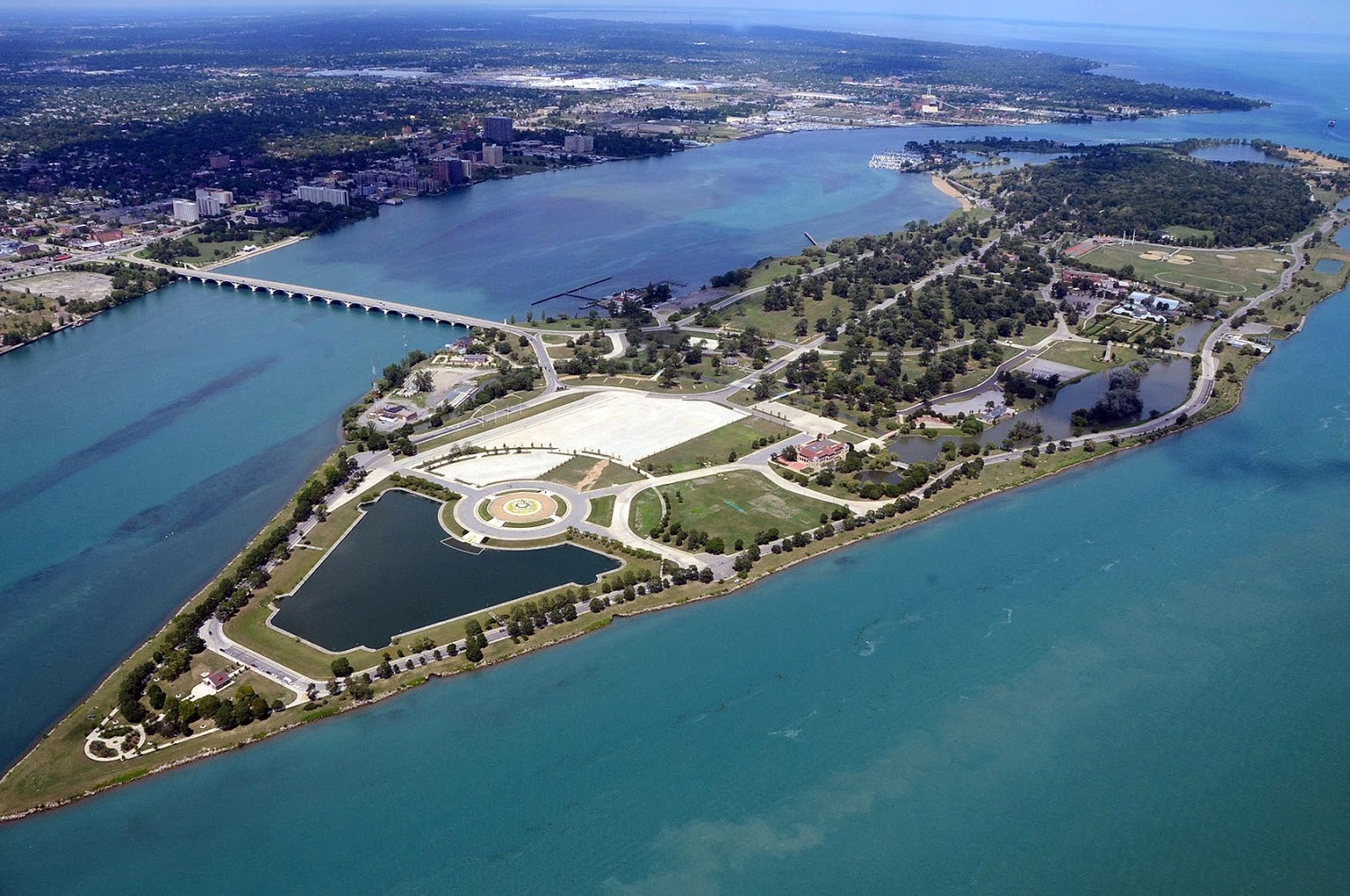 Belle Isle Park - gemma di Detroit — Detroit
