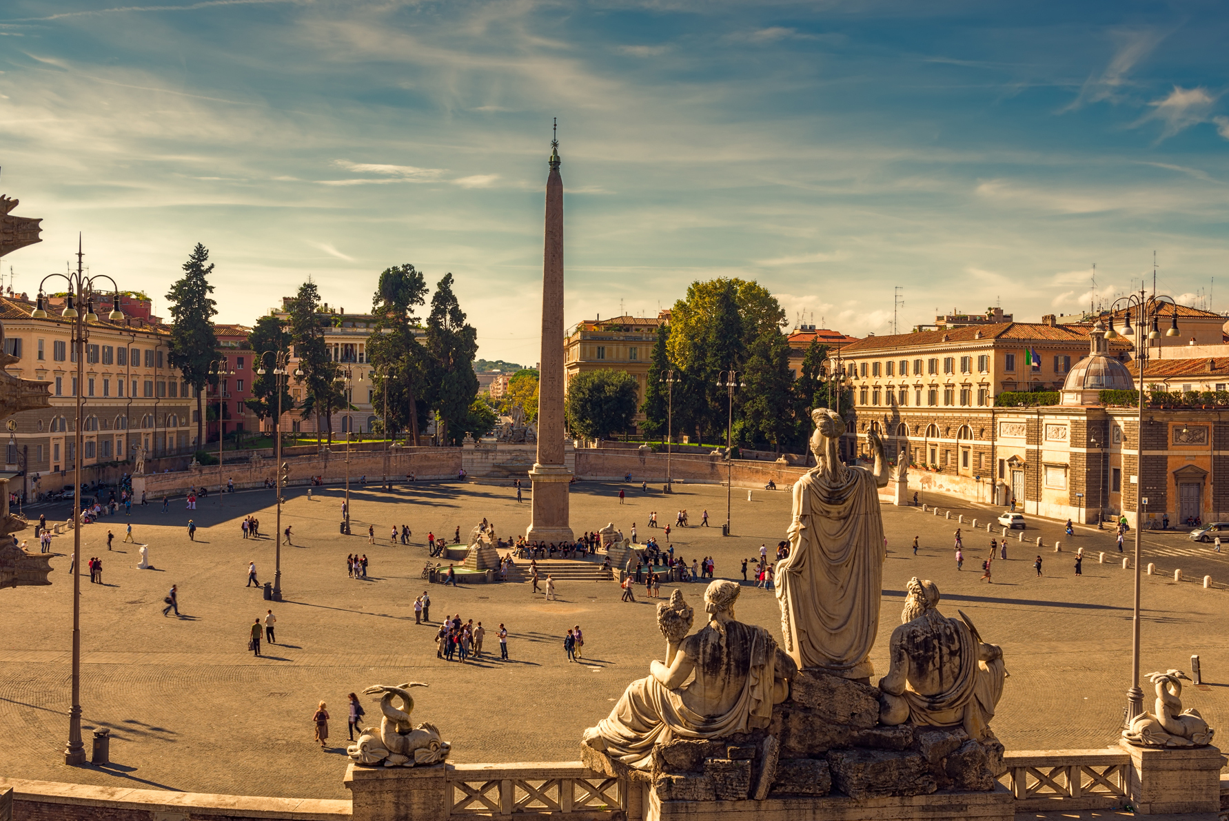 Roma: Piazza del Popolo, uma maravilha do mundo - Roma | Secret World Trip Planner