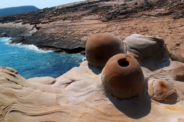 Rochas vulcânicas de Lemnos — Lemnos