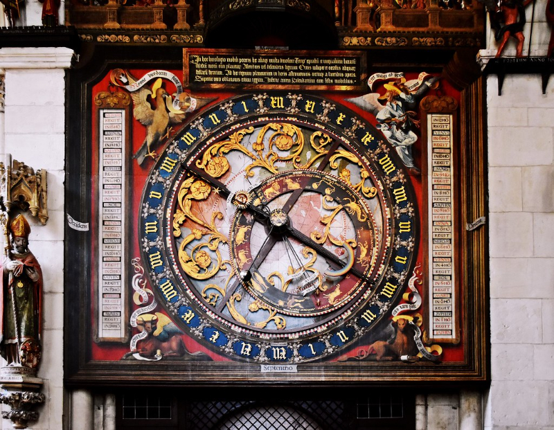 Zegar astronomiczny w katedrze w Munster, - Münster | Secret World Trip Planner