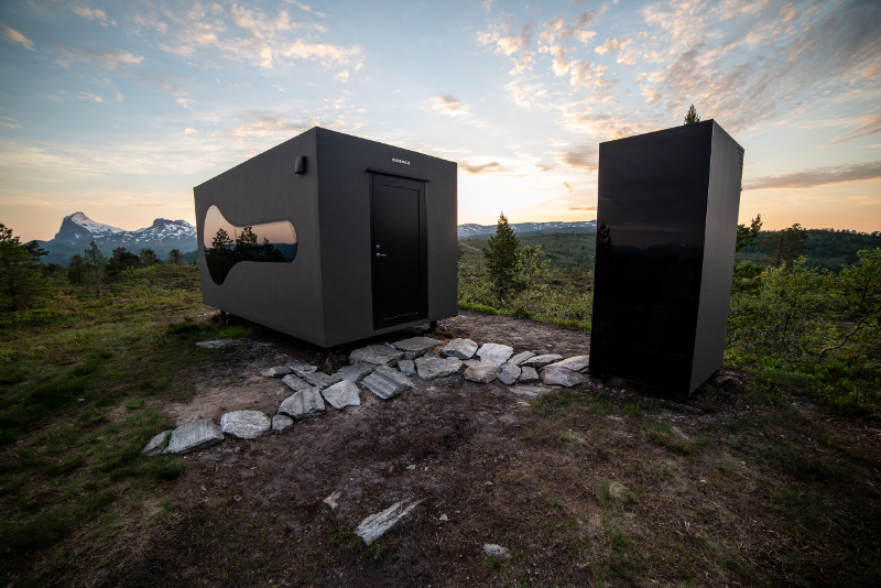 Birdbox na norweskich fiordach - Hafstadstølsvegen 517 | Secret World Trip Planner