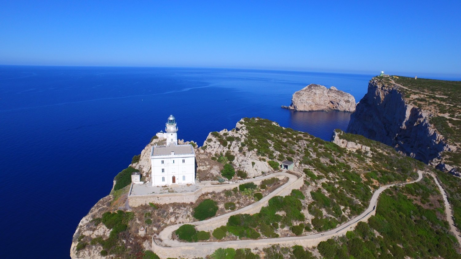 Cape Hunting Vuurtoren — Capo Caccia