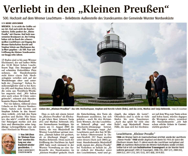 Il faro Pequeño prusiano - Wurster Nordseeküste | Secret World Trip Planner