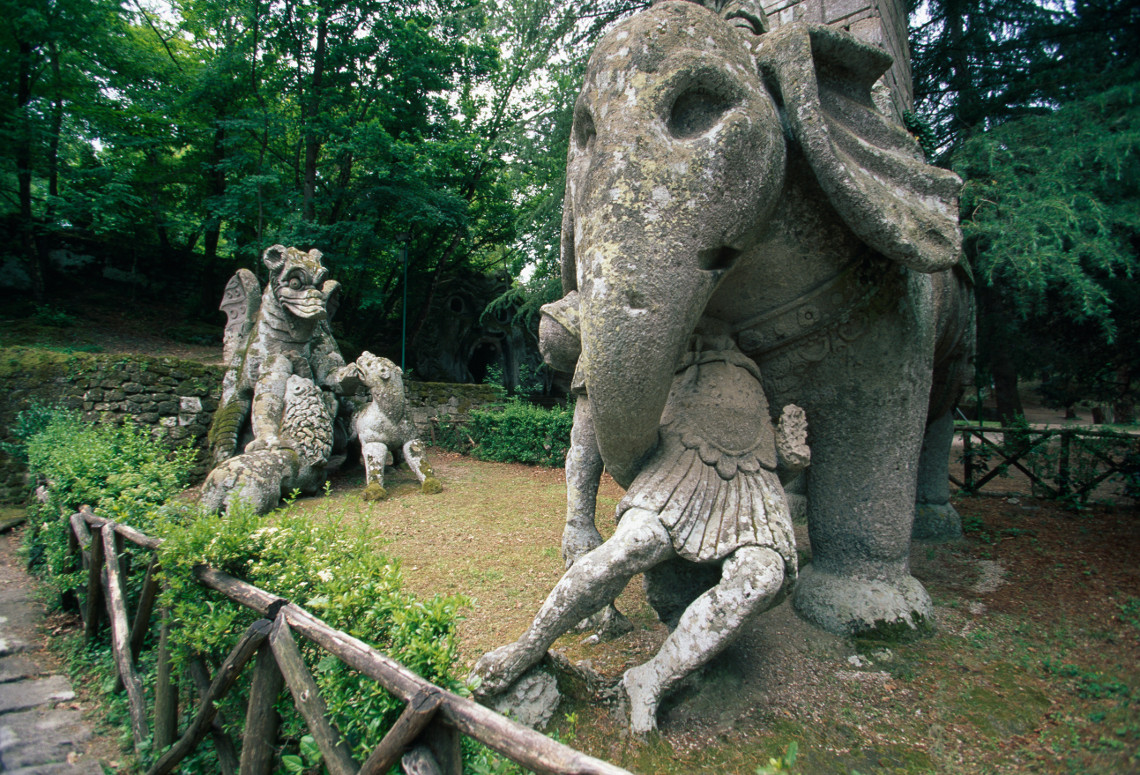 ボマールゾのモンスターパーク - Bomarzo | Secret World Trip Planner