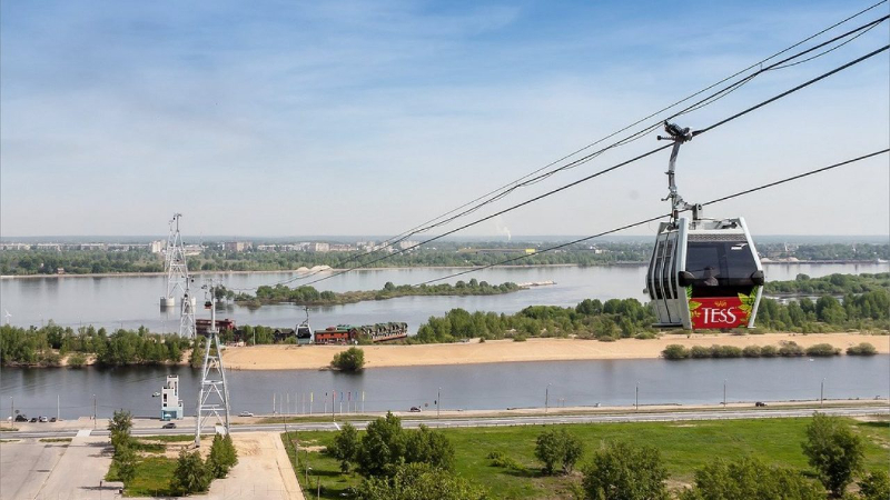 Nizhn kabelbaan Nov - Nizhnij Novgorod | Secret World Trip Planner