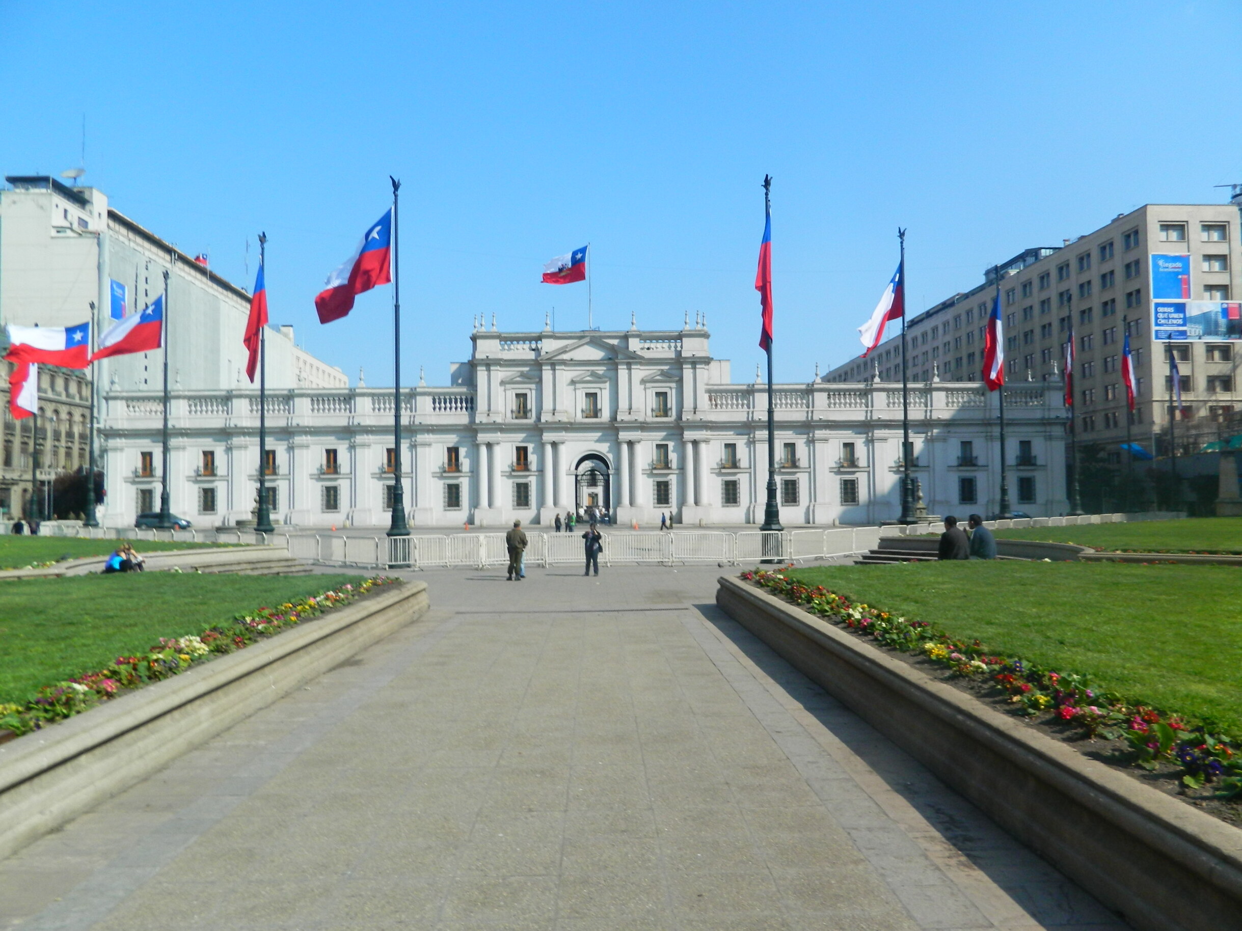 Palacio de la Moneda (Moneda Palace) — Santiago