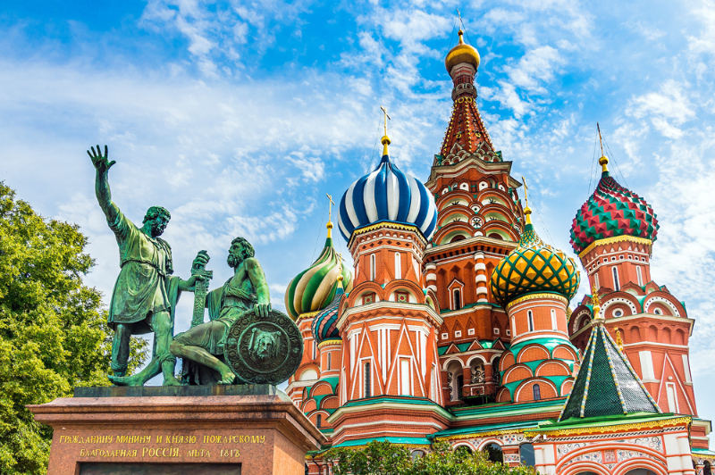 Monument voor Minin en Pozharsky - Mosca | Secret World Trip Planner