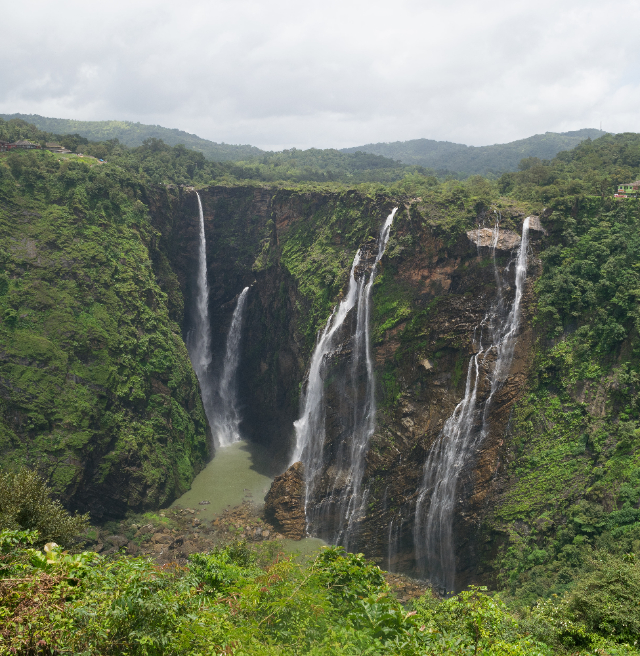 Самые высокие отвесные водопады: водопад Джог - Jog Falls | Secret World Trip Planner