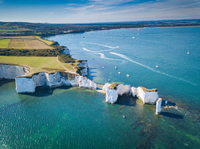Old Harry Rocks - S W Coast Path | Secret World Trip Planner