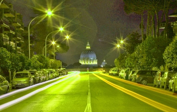 L'illusion d'optique de la via Piccolomini - Roma | Secret World Trip Planner