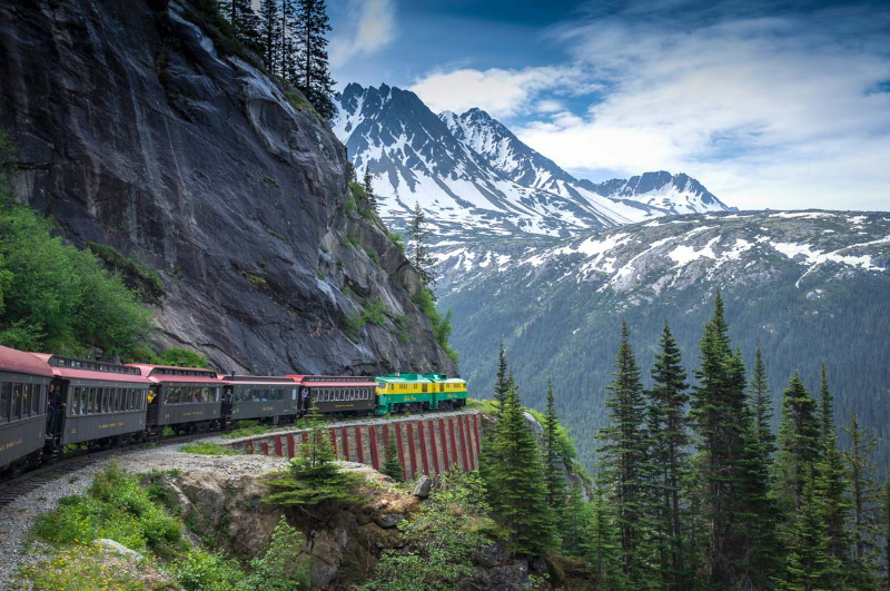 Biała Przełęcz i kolej Jukon - Skagway | Secret World Trip Planner
