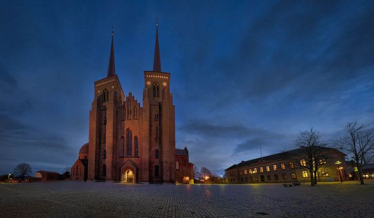 La cathédrale de Roskilde est une église gothique unique — Roskilde