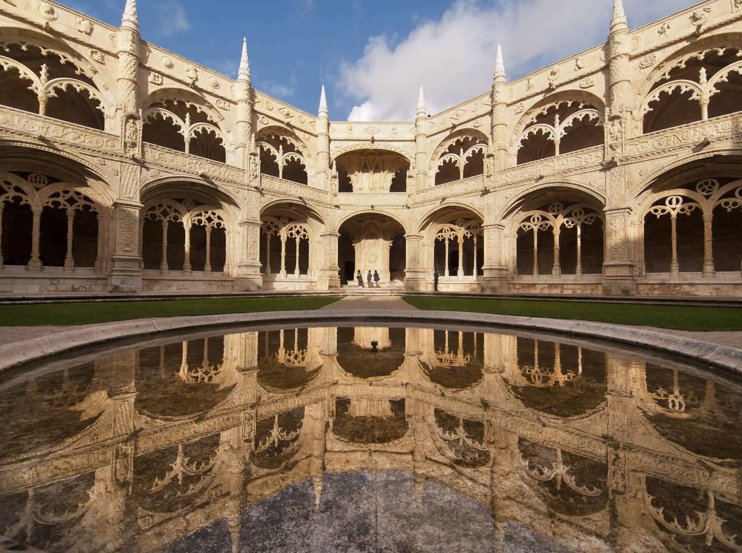 Klasztor Jeronimos w Belem, Portugalia — Lisboa