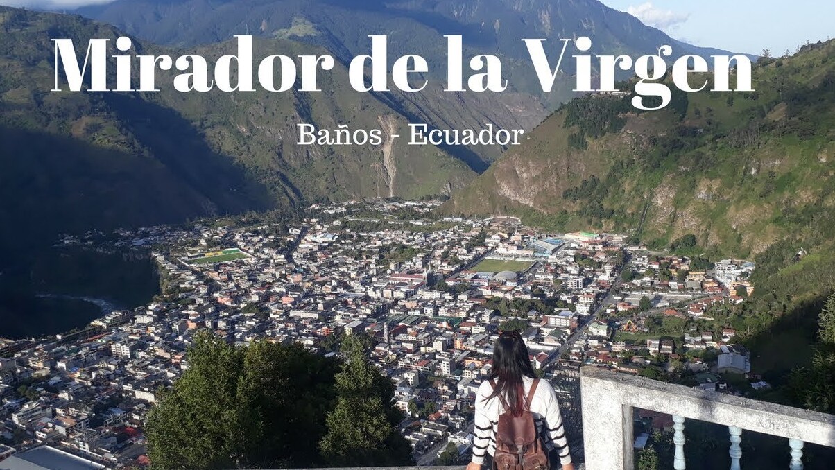 Belvedere della Vergine a Banos — Baños de Agua Santa