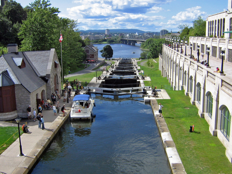 Lieu historique national du canal Rideau - Ottawa | Secret World Trip Planner