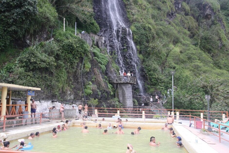 Baños und die Bäder der Jungfrau — Baños de Agua Santa