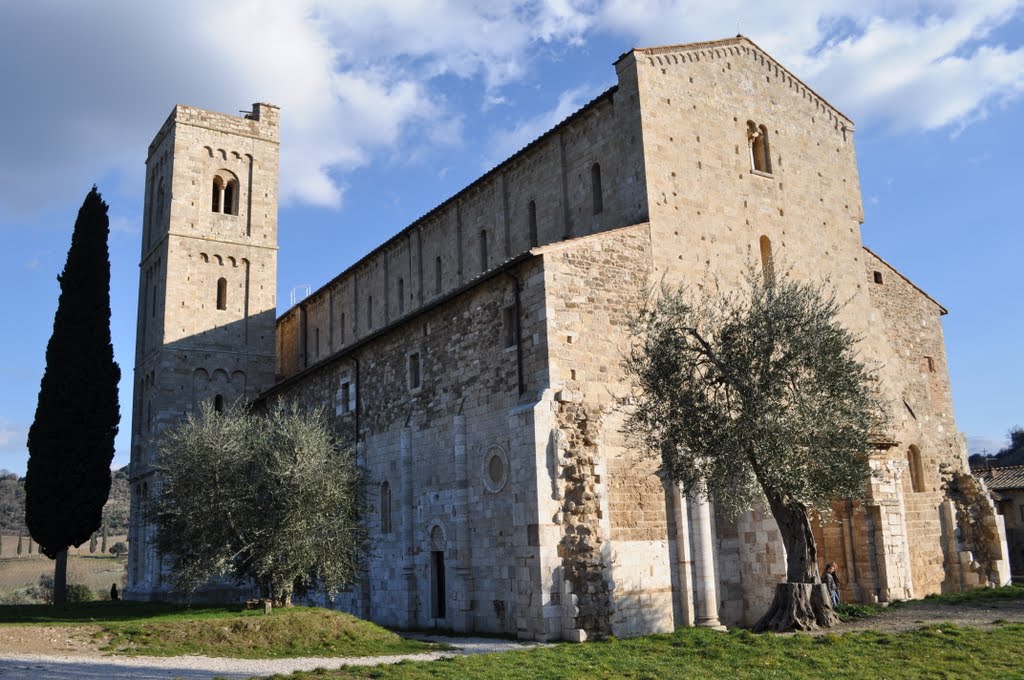 Abdij van Sant'Antimo — Castelnuovo dell'Abate