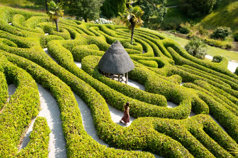 Glendurgan Garden Maze, Engeland - Mawnan Smith | Secret World Trip Planner
