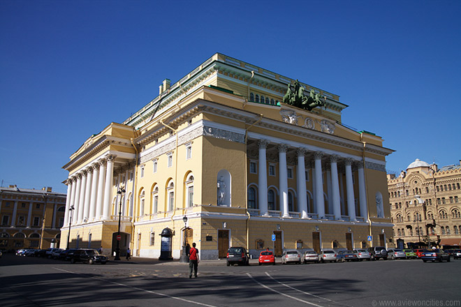 アレクサンドリンスキー劇場 - Sankt-Peterburg | Secret World Trip Planner